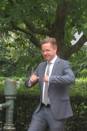 Besuch unseres Bürgermeisters Ulrich Berger zur Aktion Wetten, dass...?!