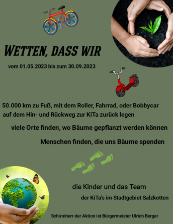 Flyer "Wetten dass wir"