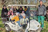 Gruppenfoto auf dem Golfplatz