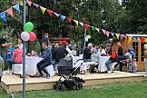Familienfest auf dem Außengelände