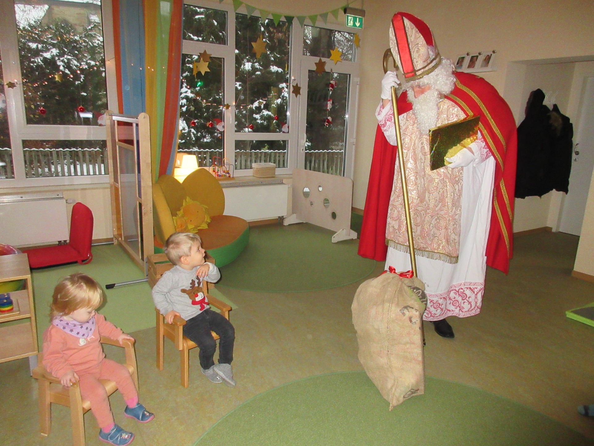 Nikolaus im Kindergarten - Familienzentrum und Kindergarten Kunterbunt