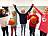 Kinder in der Sporthalle