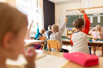 Kinder im Unterricht
