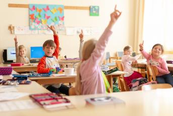 Kinder im Unterricht